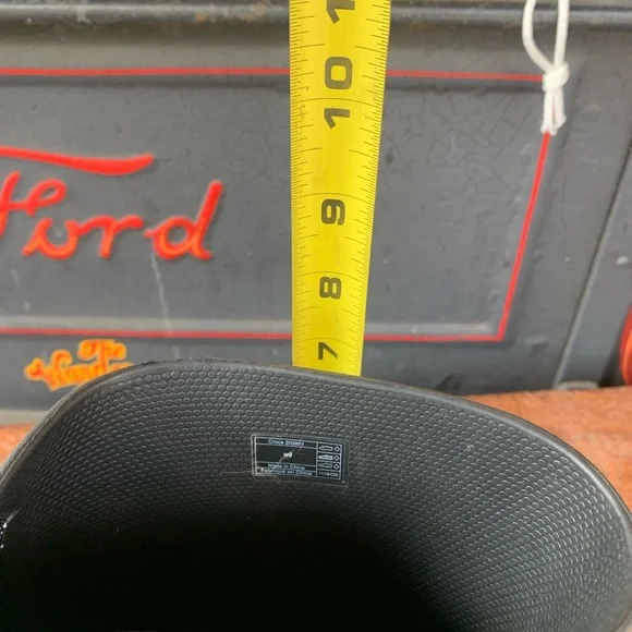 Final markdown Crocs Freesail Boots Black Comfort Waterproof rain short boot - Picture 6 of 6